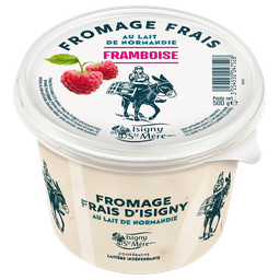 ISIGNY SAINTE MÈRE Fromage Frais aux Framboises ISIGNY SAINTE MERE