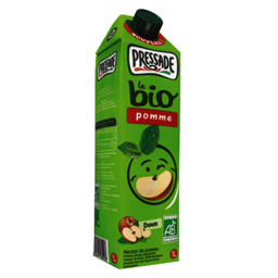 PRESSADE Nectar pomme BIO brique 1 litre