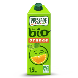 PRESSADE Organic orange nectar without pulp 1.5 L