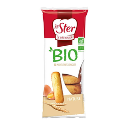 LE STER Le stérilisé madeleines longues BIO 250g