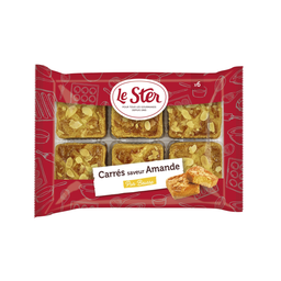 LE STER Quadrados de amêndoa pura manteiga 280 g