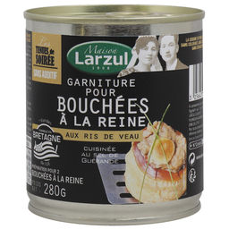 LARZUL Garniture pour bouchées reine aux ris de veau 280 g
