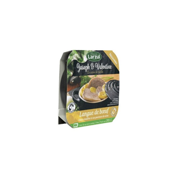 LARZUL Langue De Boeuf En Assiette Micro-Ondable Sauce Madère Et Ses Pommes Terre 285 g
