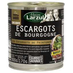 LARZUL Escargots de Bourgogne net égoutté 170 g