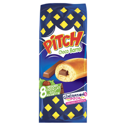 PITCH Milk Chocolate Hazelnut Brioches 8 x 38,75 g