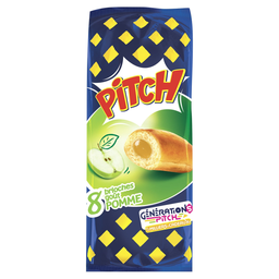 PITCH Apple-filled brioches, 8 brioches of 38.75 g