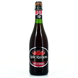 LOIC RAISON bouteille cidre framboiseloic 4,5° 75cl