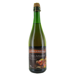 LES DÉLICES Cidre artisanal brut 5,5% vol 75 cl