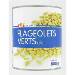 ECOPRIX Feijão Flageolet Fino 4x400g