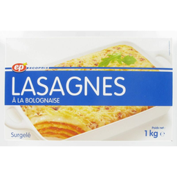 ECOPRIX Lasanha à Bolonhesa 1kg