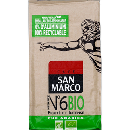 SAN MARCO Café bio moulu intensité 6 250g