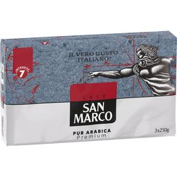 SAN MARCO Café Moulu 100% Arabica Intensité 7 SAN MARCO