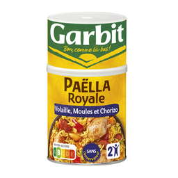 GARBIT Plat familial Paëlla Volaille et Fruits de Mer
