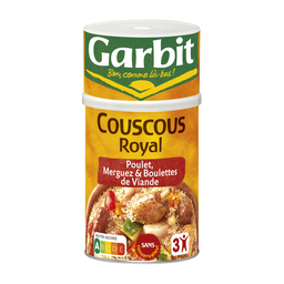 GARBIT Plat familial Couscous Poulet Merguez