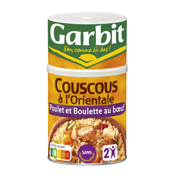 GARBIT Plat familial Couscous Poulet Bœuf