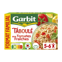 GARBIT Plat familial Taboulé aux Tomates
