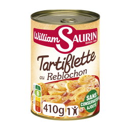 WILLIAM SAURIN Tartiflette reblochon 1 personne 410 g