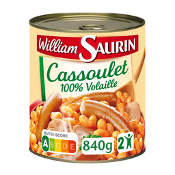 WILLIAM SAURIN Cassoulet 100% Aves 840 g