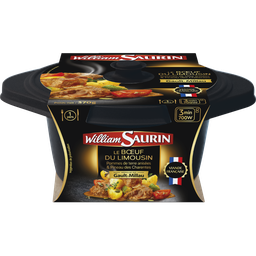 WILLIAM SAURIN Cocottes Carne de Vaca do Limousin Batatas Anisadas e Pineau des Charentes 370 g