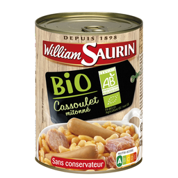 WILLIAM SAURIN Cassoulet Bio 420 g