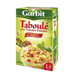 Garbit Taboulé Aux Tomates Fraiches 360 G