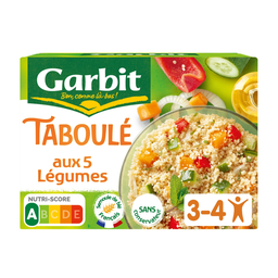 GARBIT Taboulé aux 5 légumes 2 525g