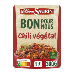 WILLIAM SAURIN Chili Vegetal 100% Veggie 300 g