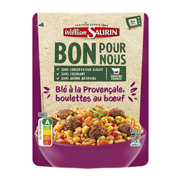 WILLIAM SAURIN Trigo à provençal e almôndegas de vaca 300 g