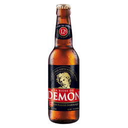 LA BIERE DU DEMON blonde 12° 33 cl