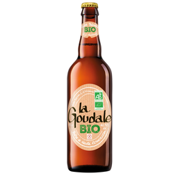 LA GOUDALE Bière Blonde à l'Ancienne Bio 0.75 L
