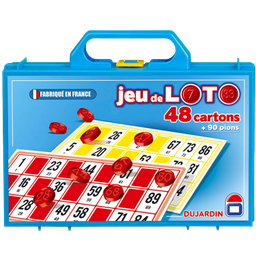 DUJARDIN Malette loto 48 cartons