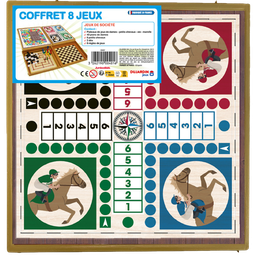 DUJARDIN Malettes 8 Jeux Classiques