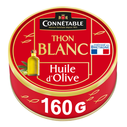 CONNETABLE Thon Entier Blanc à l'Huile d'Olive Vierge Extra
