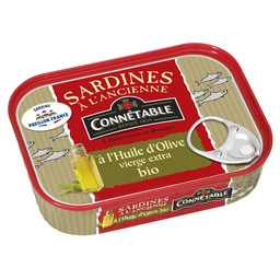 CONNETABLE sardines à l'huile d'olive vierge 135g