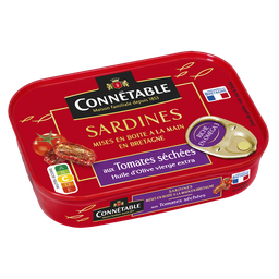 CONNETABLE Sardines aux tomates séchées - - 115g