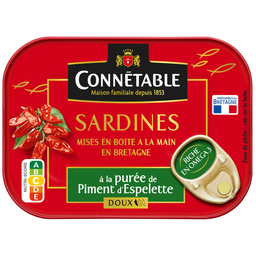 CONNETABLE Sardines au Piment d'Espelette