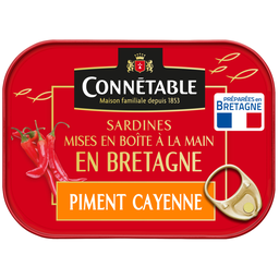 CONNETABLE Sardines au Piment de Cayenne