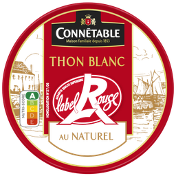 CONNETABLE Atum Branco ao natural Label Rouge 120 g