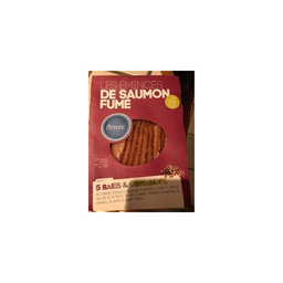 ARMORIC Émincé de Saumon Fumé aux 5 Baies et Coriandre 100 g
