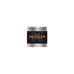 HAULLER Crémant d'Alsace brut blanc 75 cl