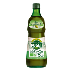 PUGET Les Récoltes Bio Huile d'olive vierge extra goût puissant 75cl