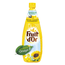 FRUIT D'OR Óleo vegetal Ómega 3 e 6 1 L