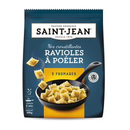 SAINT JEAN Ravioles para saltear 3 quesos 300 g