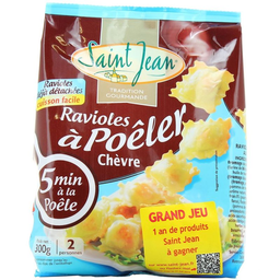 SAINT JEAN Raviolis de cabra para saltear 300 g