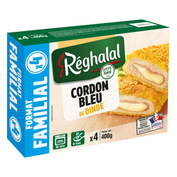 REGHALAL Cordon bleu de dinde Halal