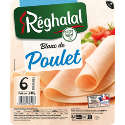 REGHALAL Blanc de poulet Halal