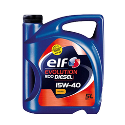 ELF huile moteur evolution 500 d 15W40: le bidon de 5l