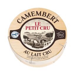 PETIT NORMAND Camembert Au Lait Cru — la boite de 250g