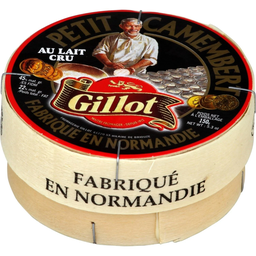 GILLOT Camembert Au Lait Cru Petit — la boite de 150g