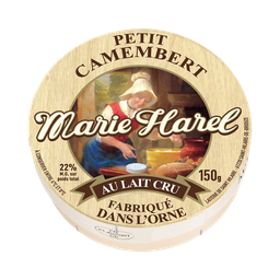 MARIE HAREL Fromage Petit Camembert au lait cru 150 g